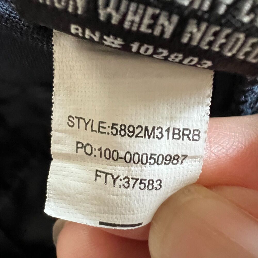 Briggs Pants Womens 12P Navy Blue‎ Stretch Pull On Capri Rayon Comfort Pocket - Picture 14 of 16